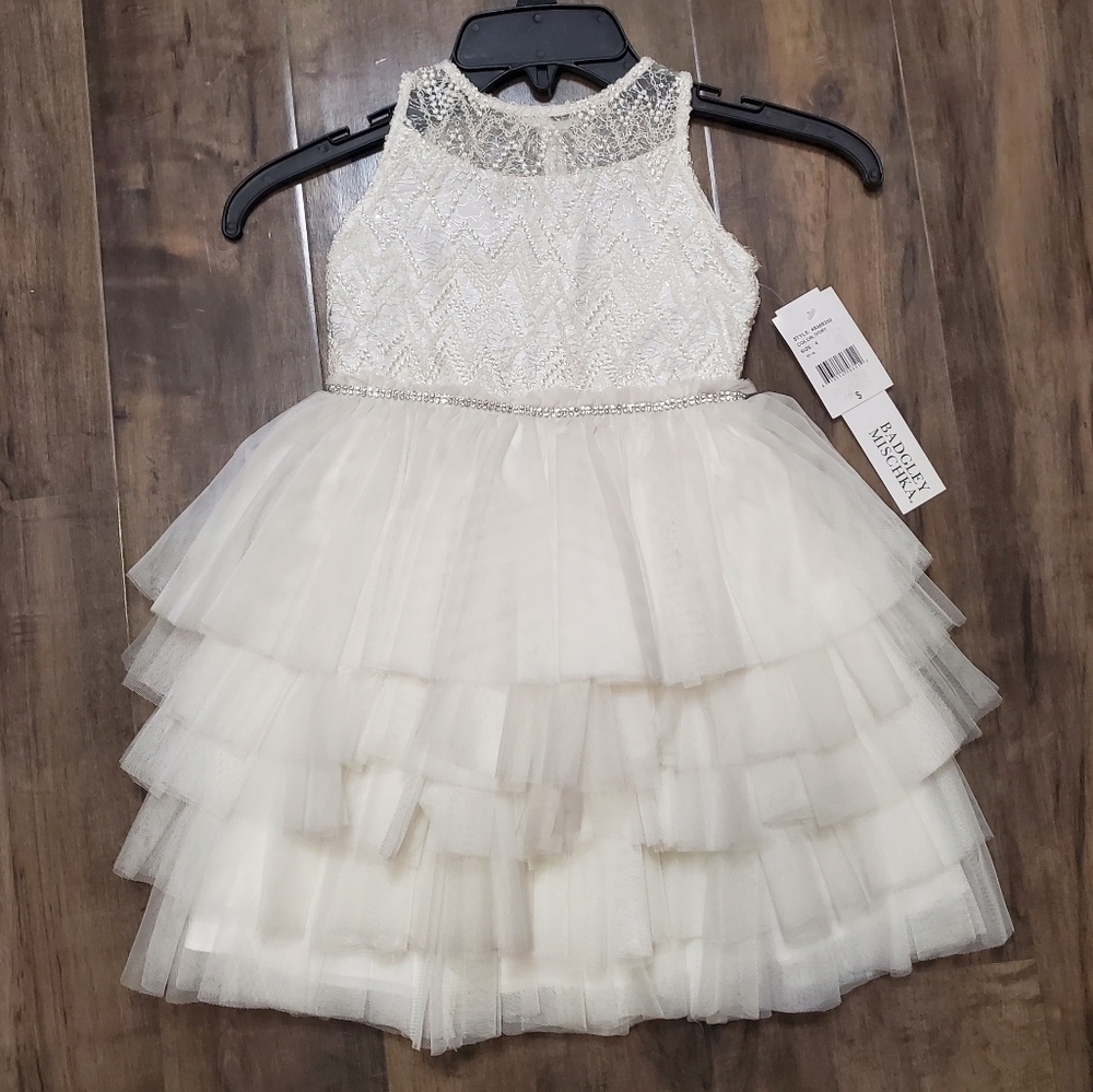 NWT Badgley Mischka little girl Dress - Picture 1 of 5